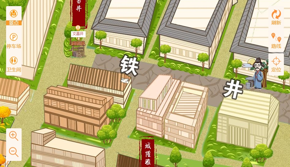 滴道智慧景区：手绘地图与语音导览的完美融合